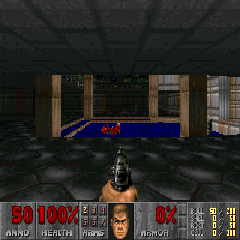 Screenshot of fm1-doom (Keitark) running on the M-VAVE FM-1